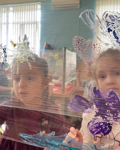 Нетрадиционная техника рисования  в филиале №18 «ДОУ «Алашара»»