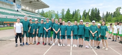 Завершились трехдневные игры по легкой атлетике